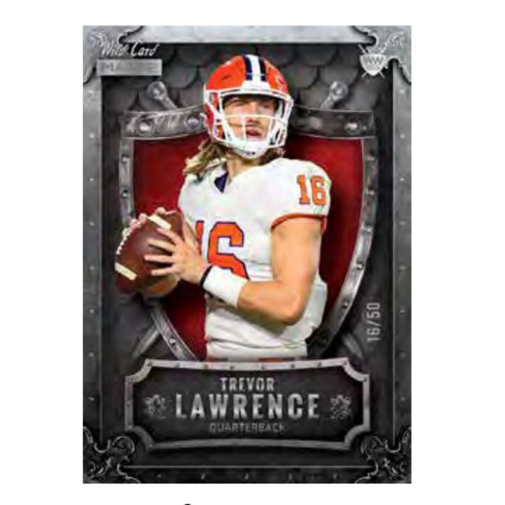2021 Wild Card Matte NFL Football Draft Picks Blaster Box (White Box)