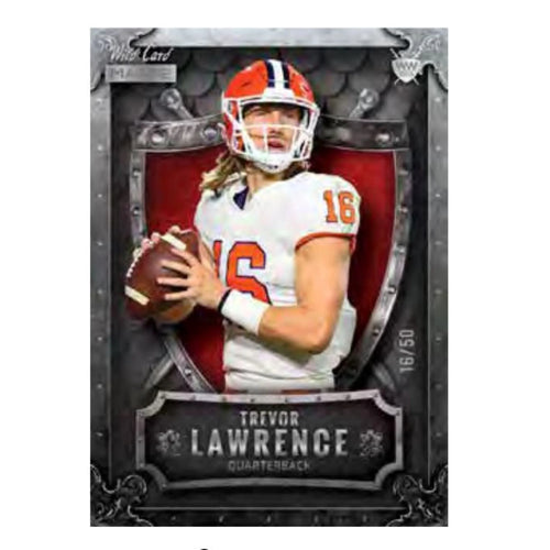 2021 Wild Card Matte NFL Football Draft Picks Blaster Box (White Box)