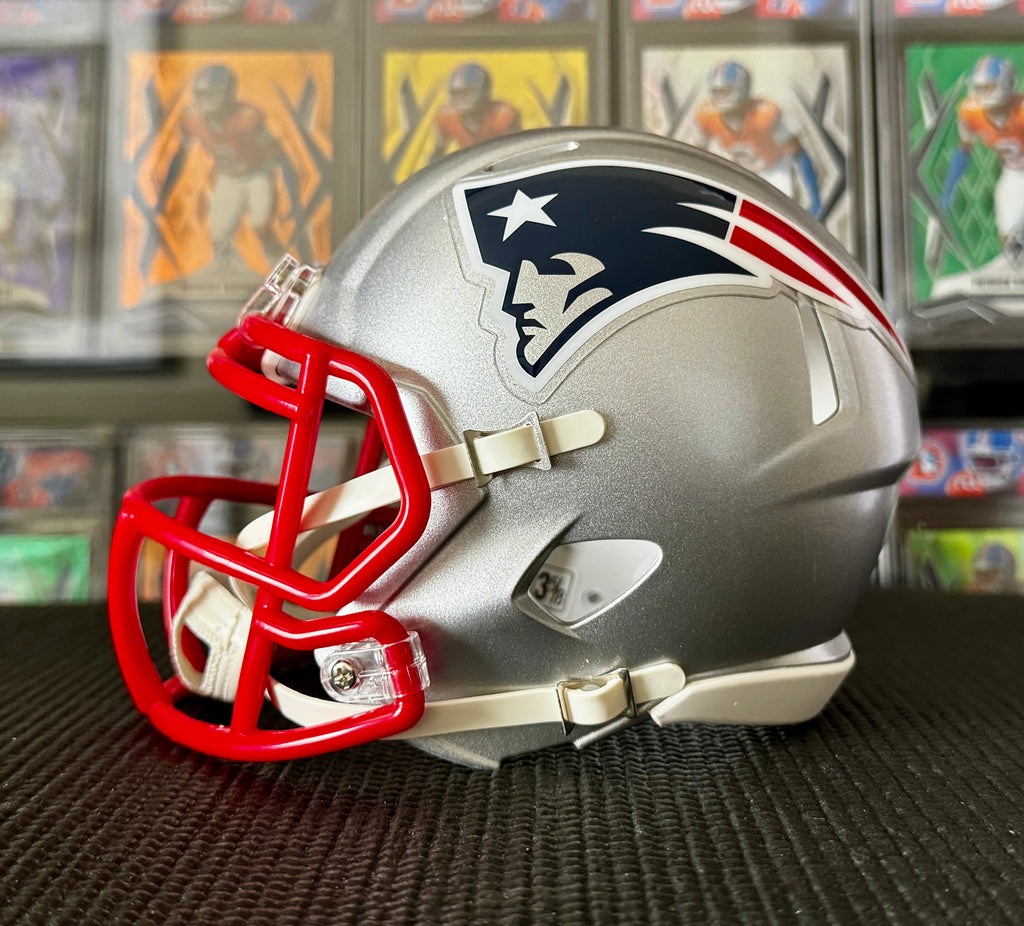 Jarrett Stidham Autographed New England Patriots Mini Helmet – JSA/W
