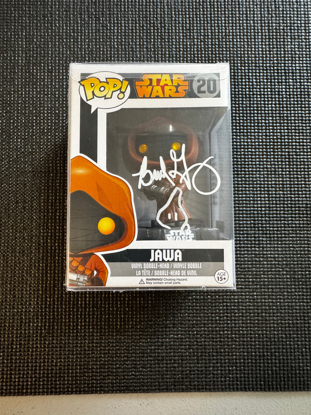 Brad Galey Autographed Star Wars Jawa Funko Pop – Prime Time/ W COA