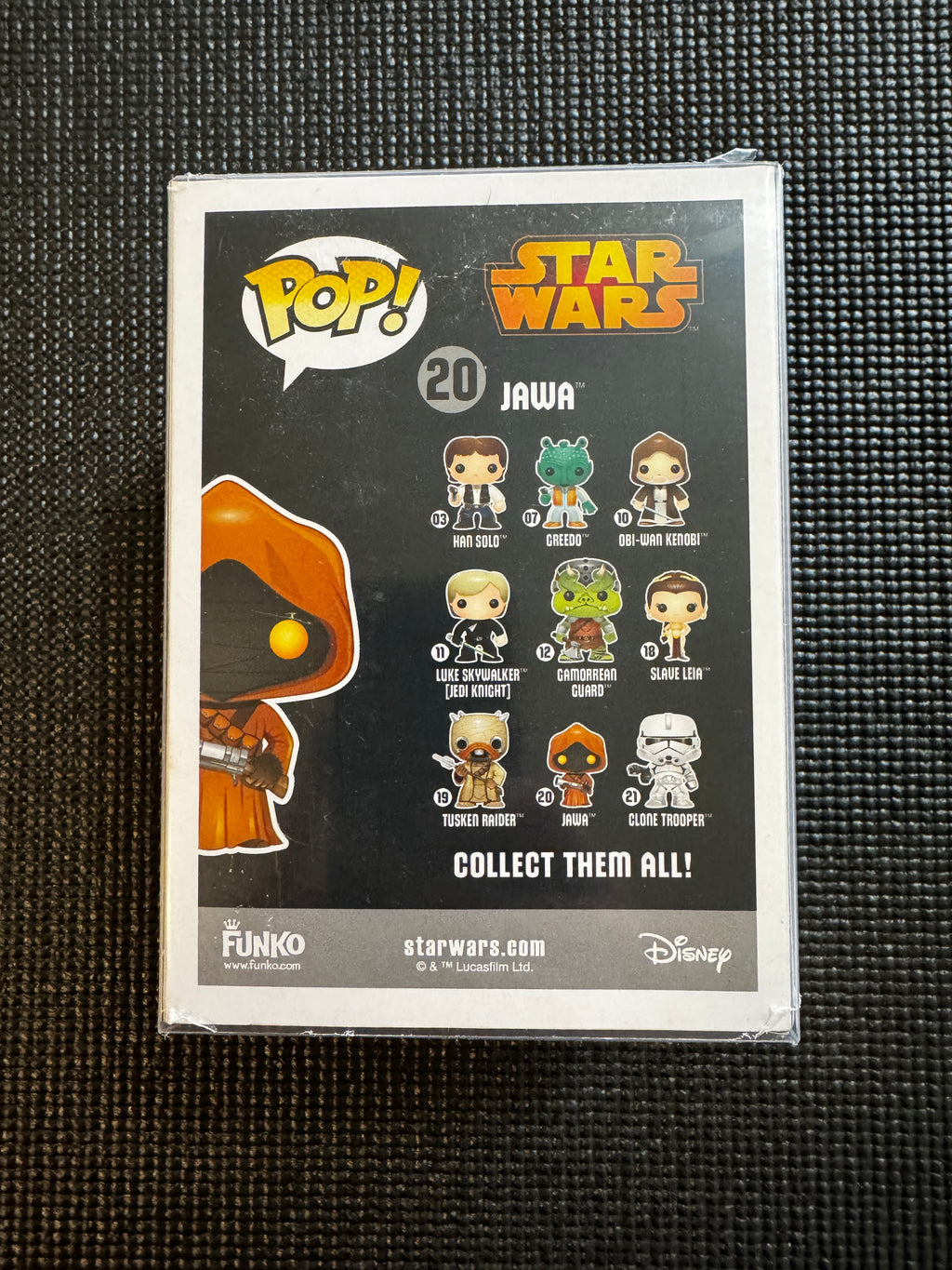 Brad Galey Autographed Star Wars Jawa Funko Pop – Prime Time/ W COA