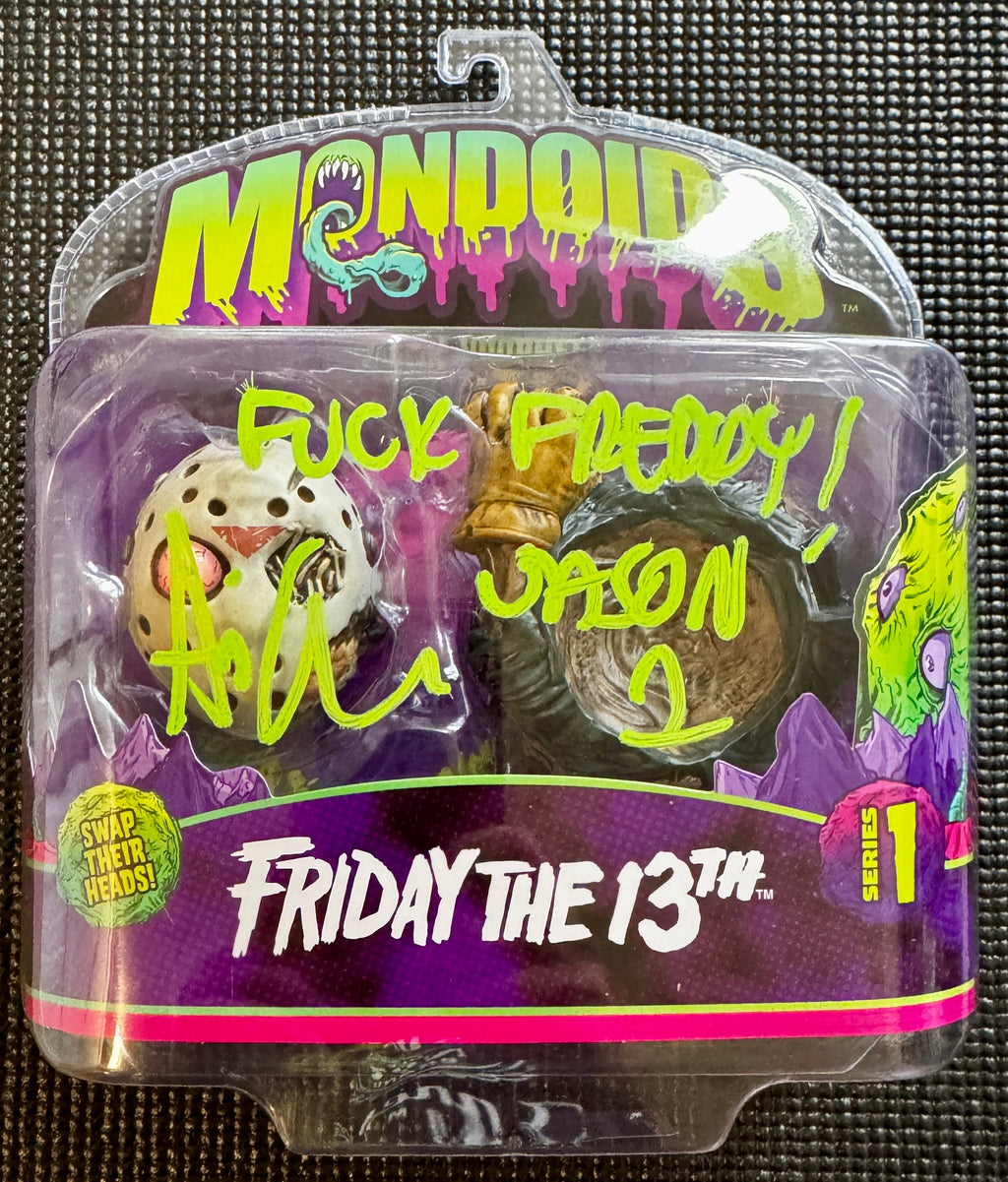 Ari Lemon Autographed Friday the 13th Mondoids Vinyl Figure – Beckett Authenticated /W Beckett