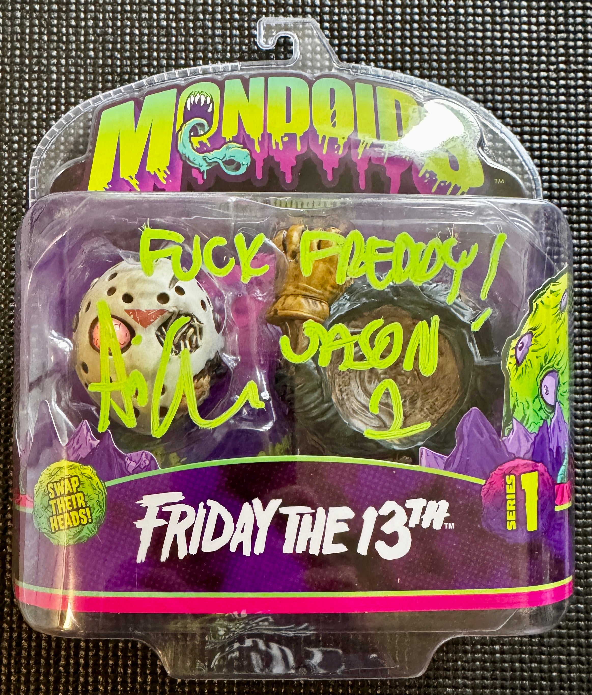 Ari Lemon Autographed Friday the 13th Mondoids Vinyl Figure – Beckett Authenticated /W Beckett