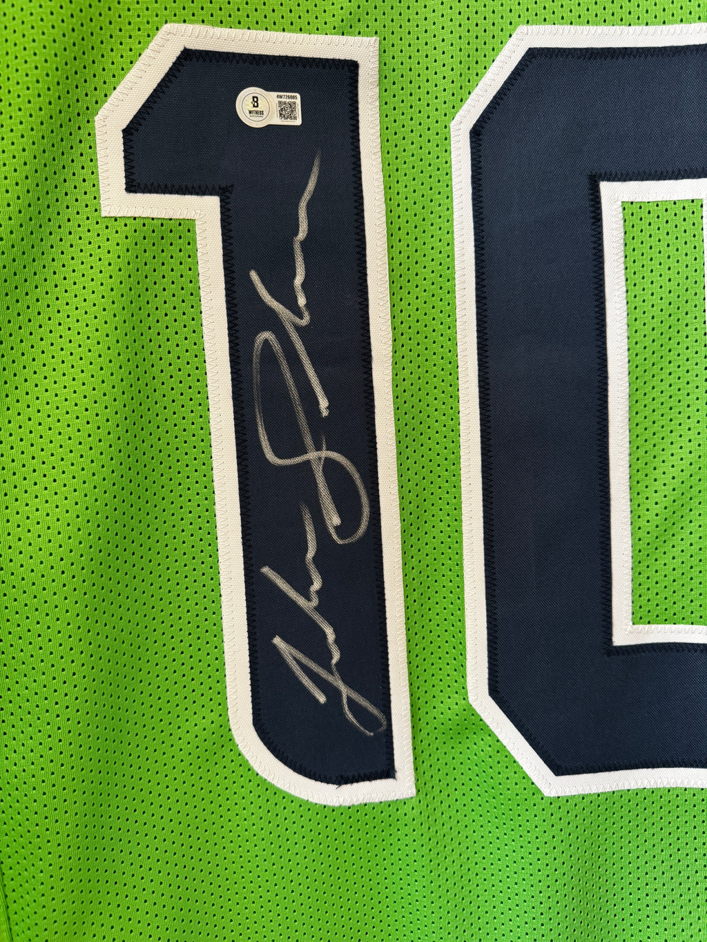 Josh Gordon Autographed Seattle Seahawks Jersey For Framing – Beckett Authenticated /W BAS