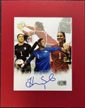 Hope Solo Autographed Matted 8x10 Photo For Framing – World Cup Champion /W SWAU SOA