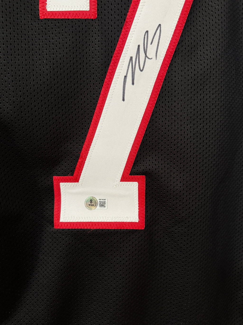 Mike Vick Autographed Custom Atlanta Falcons Jersey, Beckett/W COA