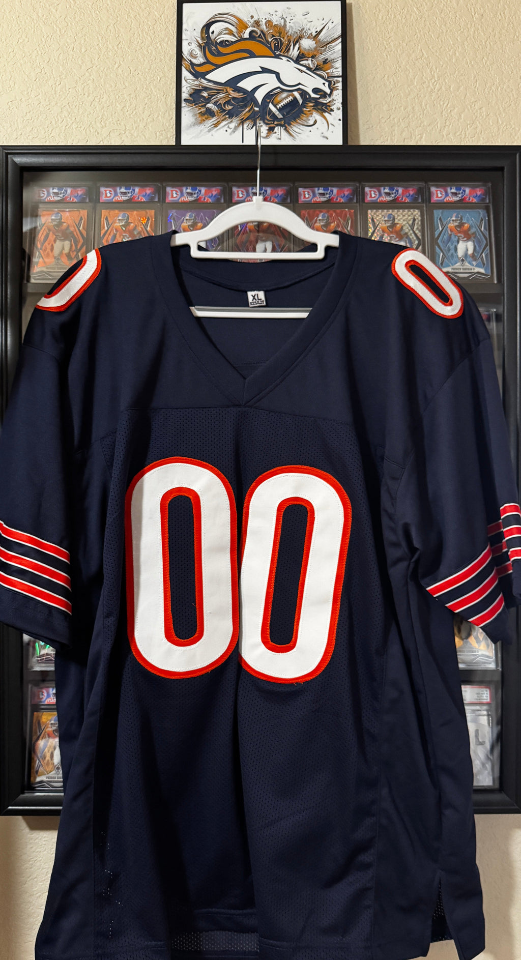 Chevy Chase Autographed Clark Griswold Chicago Bears Jersey /W Beckett