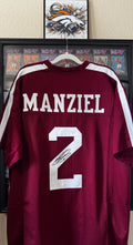 Johnny Manziel Autographed Texas A&M Jersey, JSA SOA