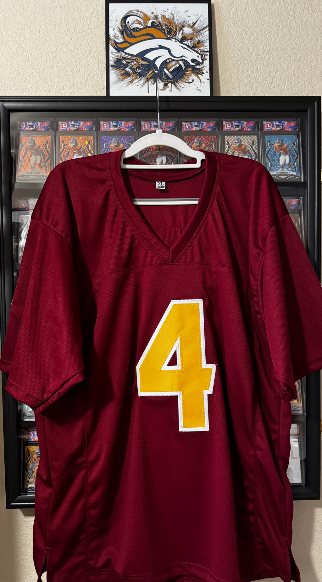 Cam Skattaebo autographed Arizona Jersey, JSA SOA