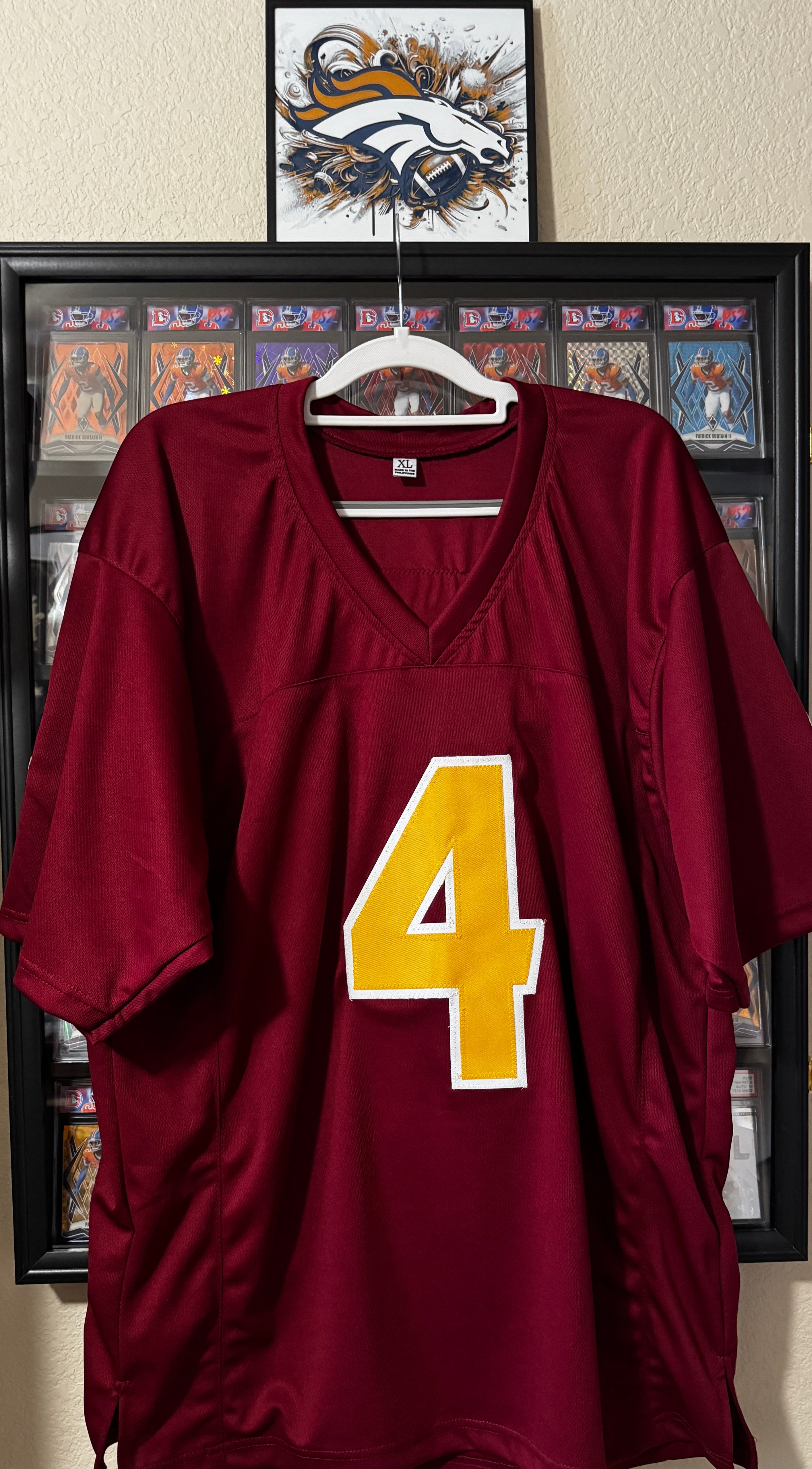 Cam Skattaebo autographed Arizona Jersey, JSA SOA