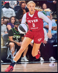 Sophie Cunningham WNBA Indiana Fever Signed 11x14 Driving - SWAU COA