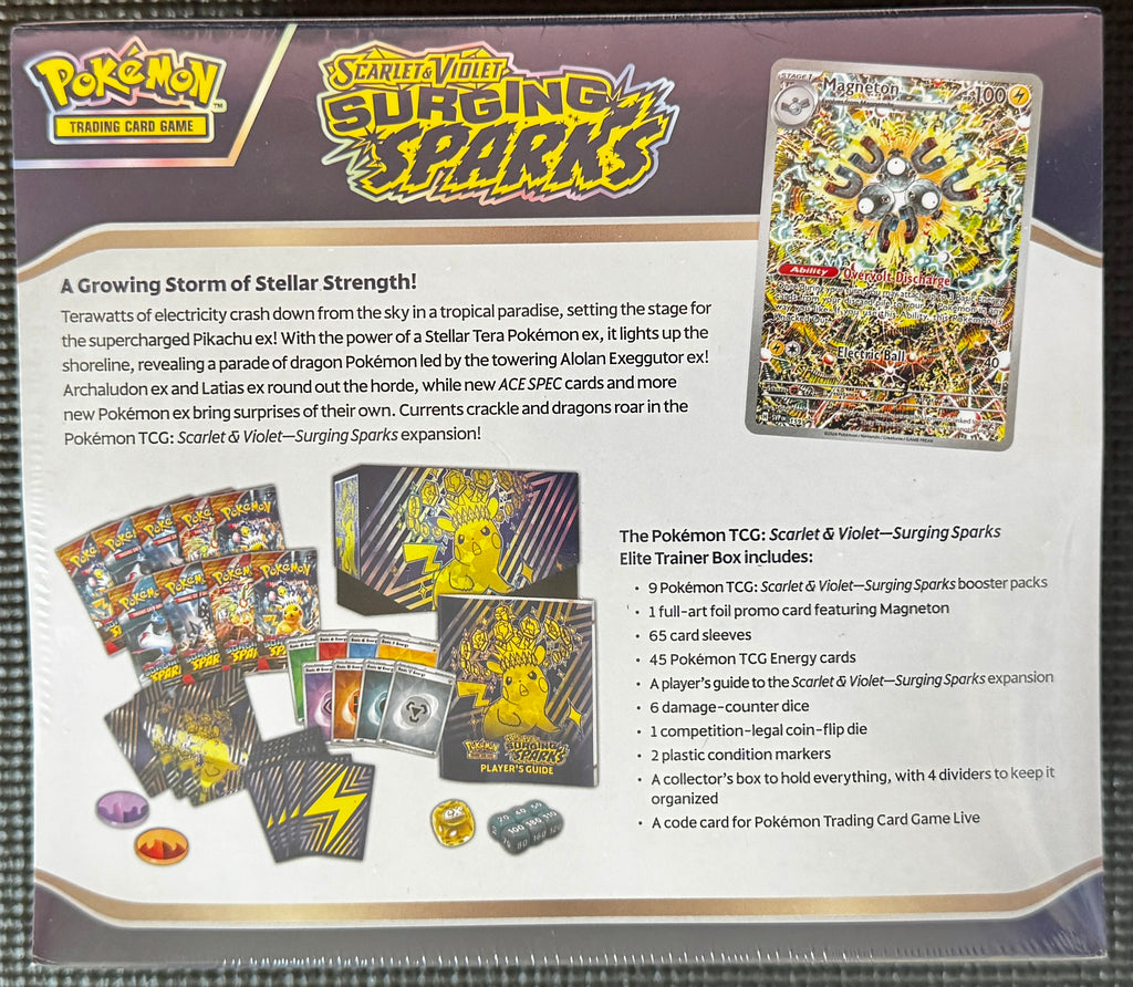 Surging Sparks Elite Trainer Box - SV08: Surging Sparks (SSP)