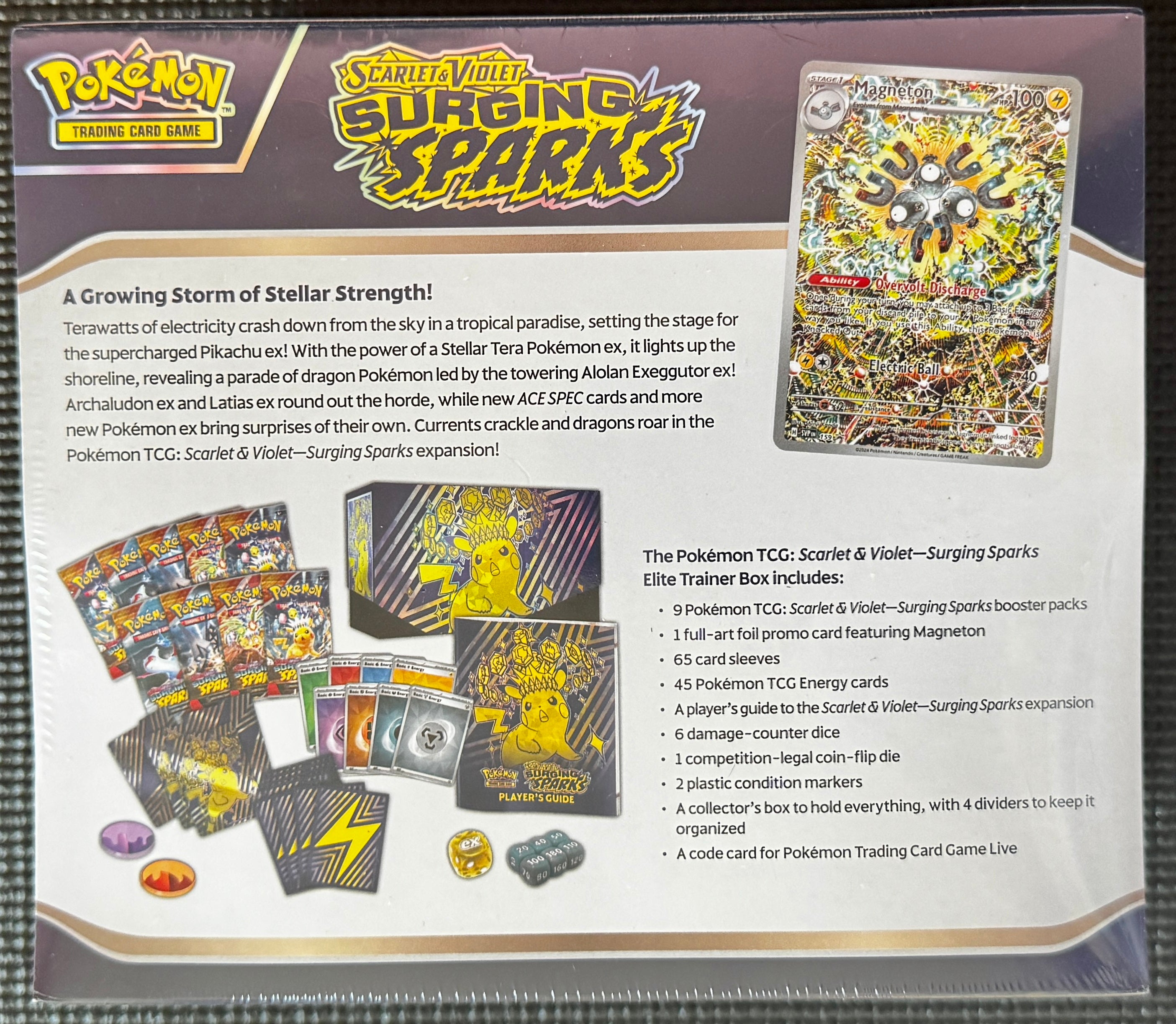 Surging Sparks Elite Trainer Box - SV08: Surging Sparks (SSP)