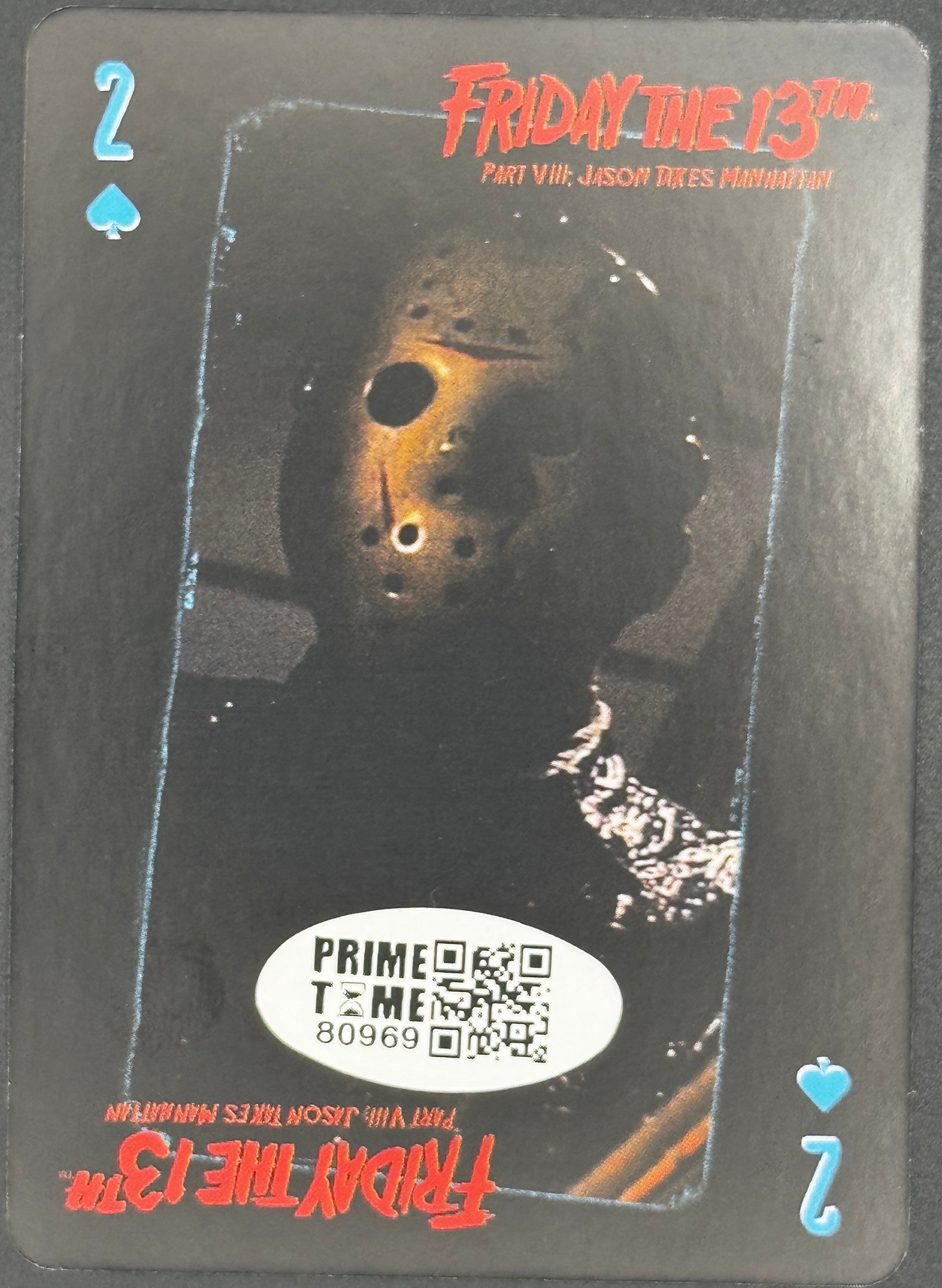 Ari Lemon Autographed  Friday the 13th Playing Card, Prime Time SOA