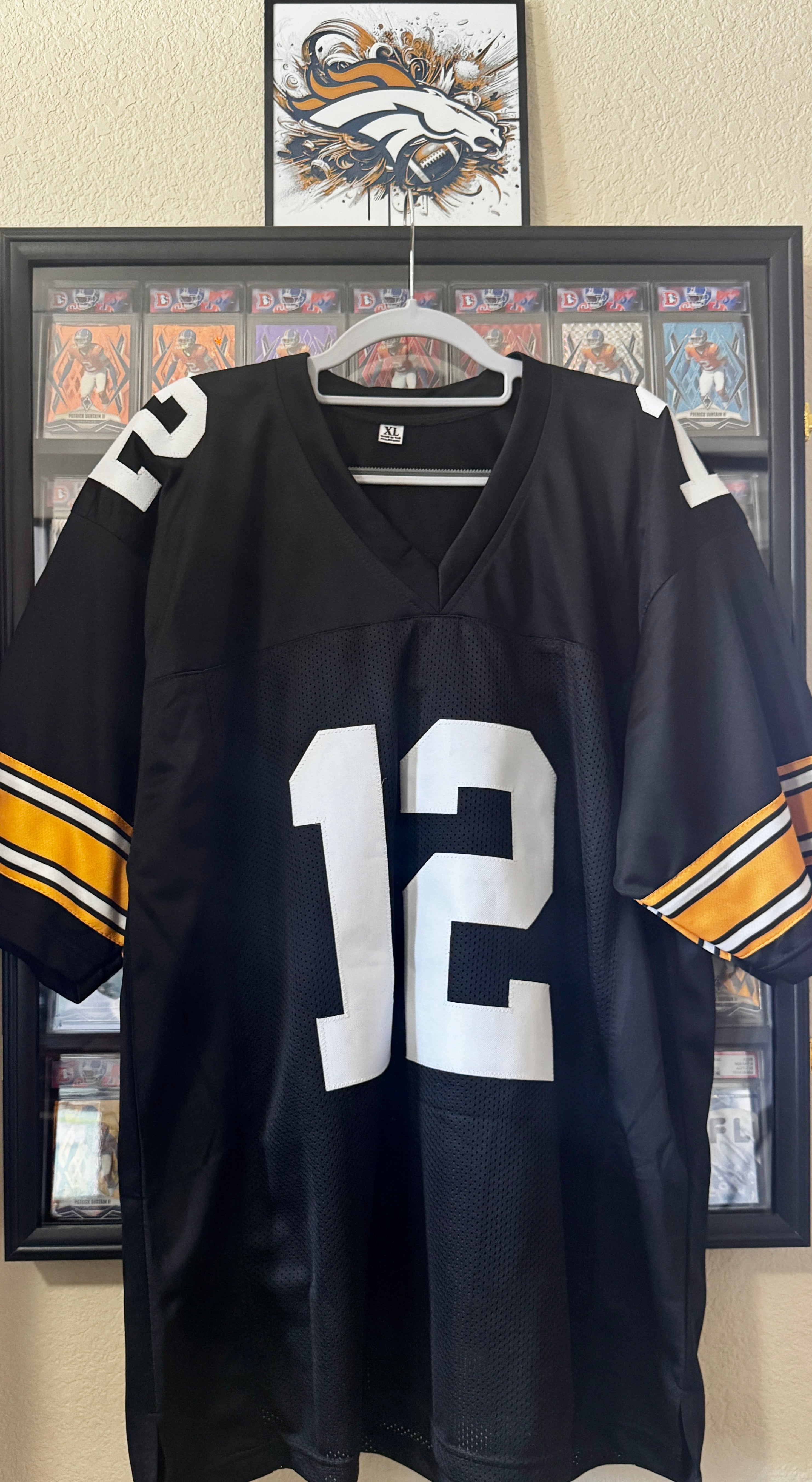 Terry Bradshaw autographed Steelers Jersey, Total Sports SOA