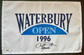 Christopher McDonald Autographed Waterbury Open Golf Pin Flag from Happy Gilmore with Shooter McGavin Inscription, Prime Time SOA