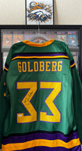 Shawn Weise Autographed Goldberg Mighty Ducks Jersey, Prime Time SOA