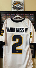 Junior Vandross III Autographed XL Toledo Player Jersey For Framing – Beckett/W