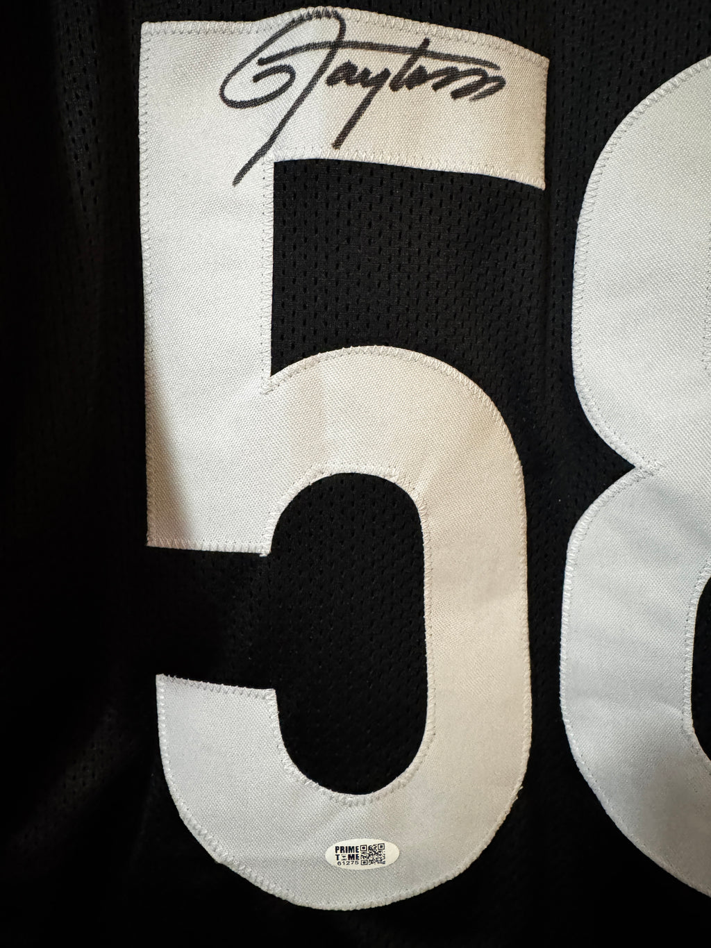 Lawrence Taylor Autographed XL Miami Sharks Player Jersey For Framing – PrimeTime/W