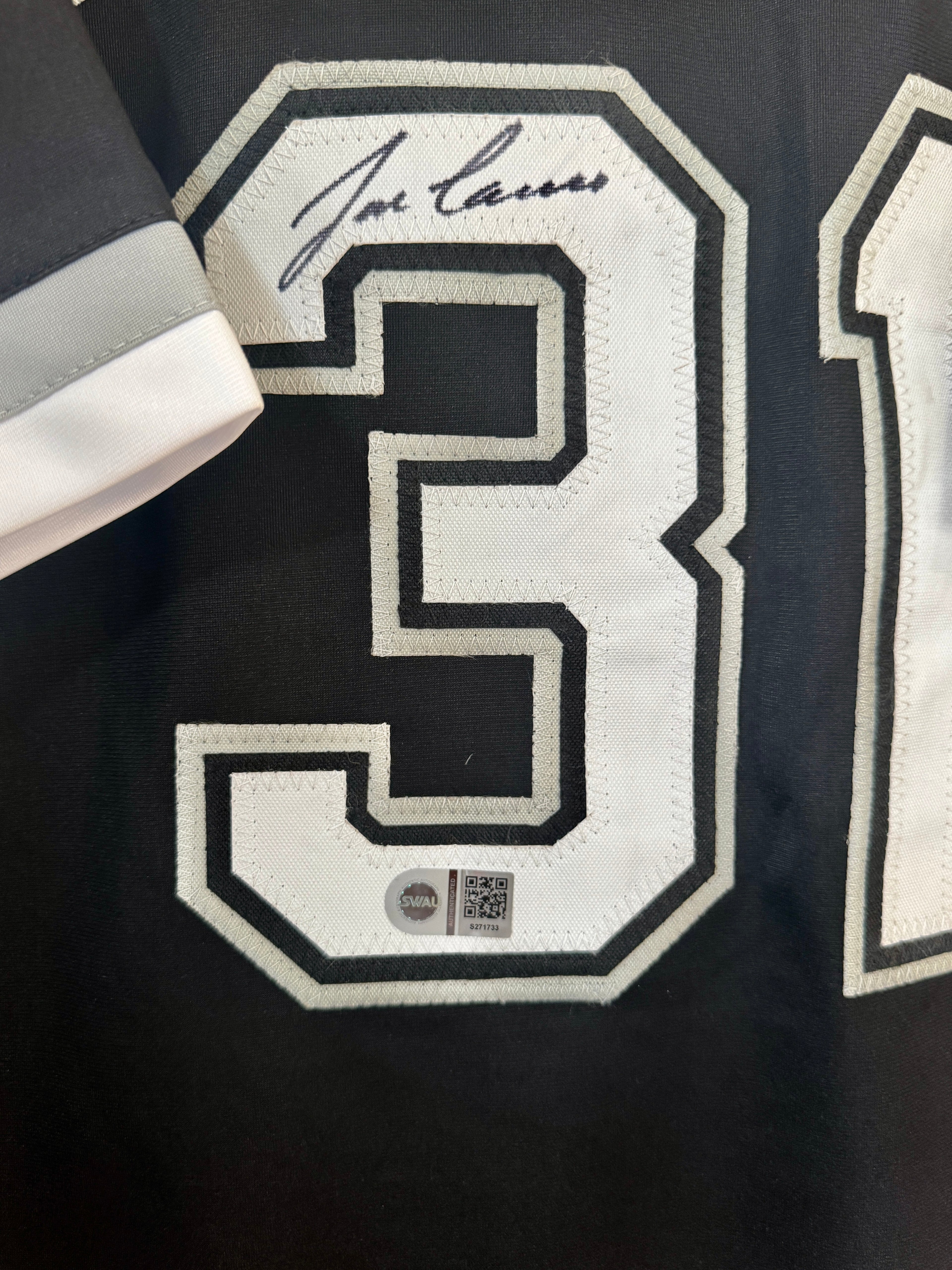 Jose Canseco autographed Chicago White Sox Jersey, JSA COA