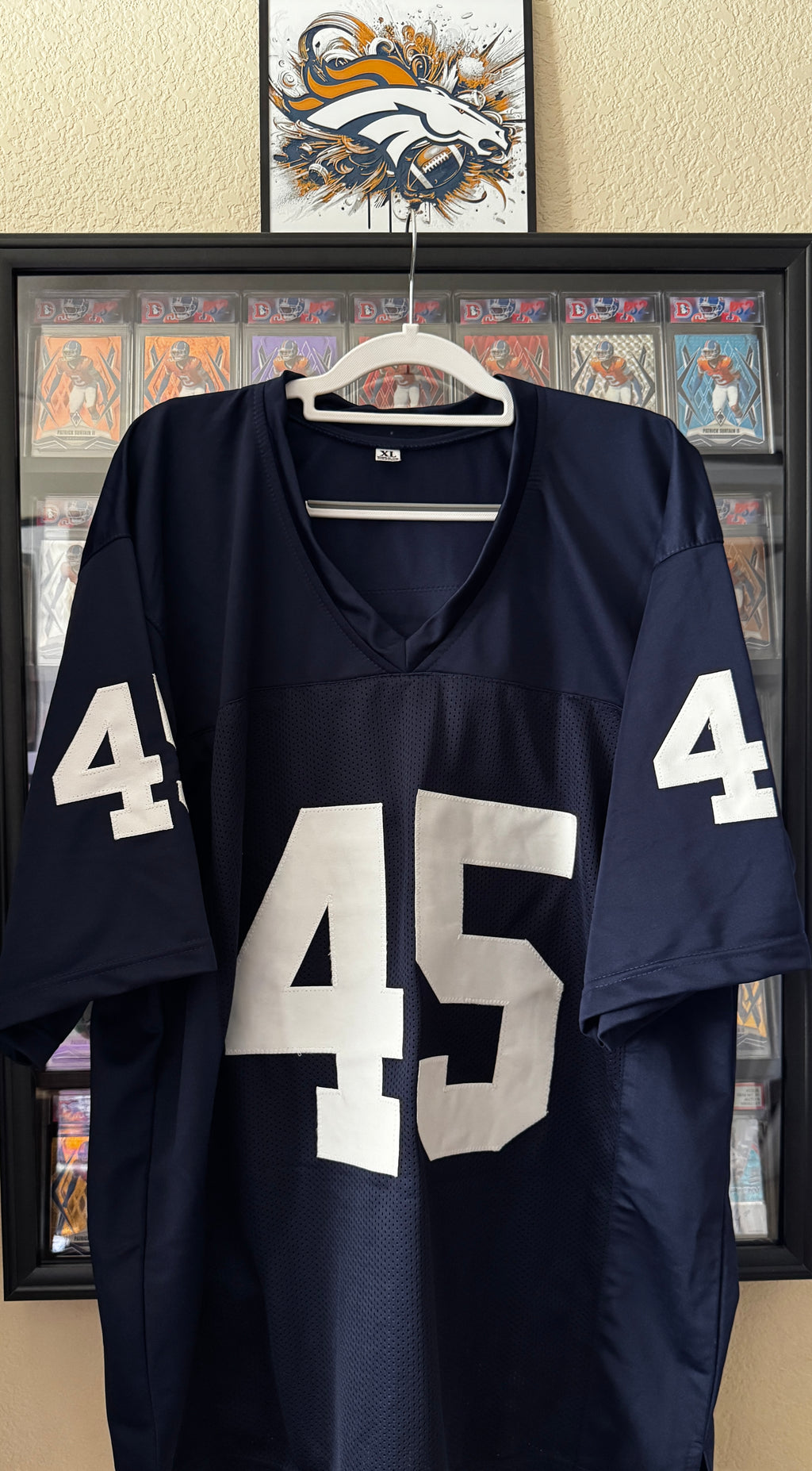 Rudy Ruettiger Signed Notre Dame Jersey, SWAU SOA