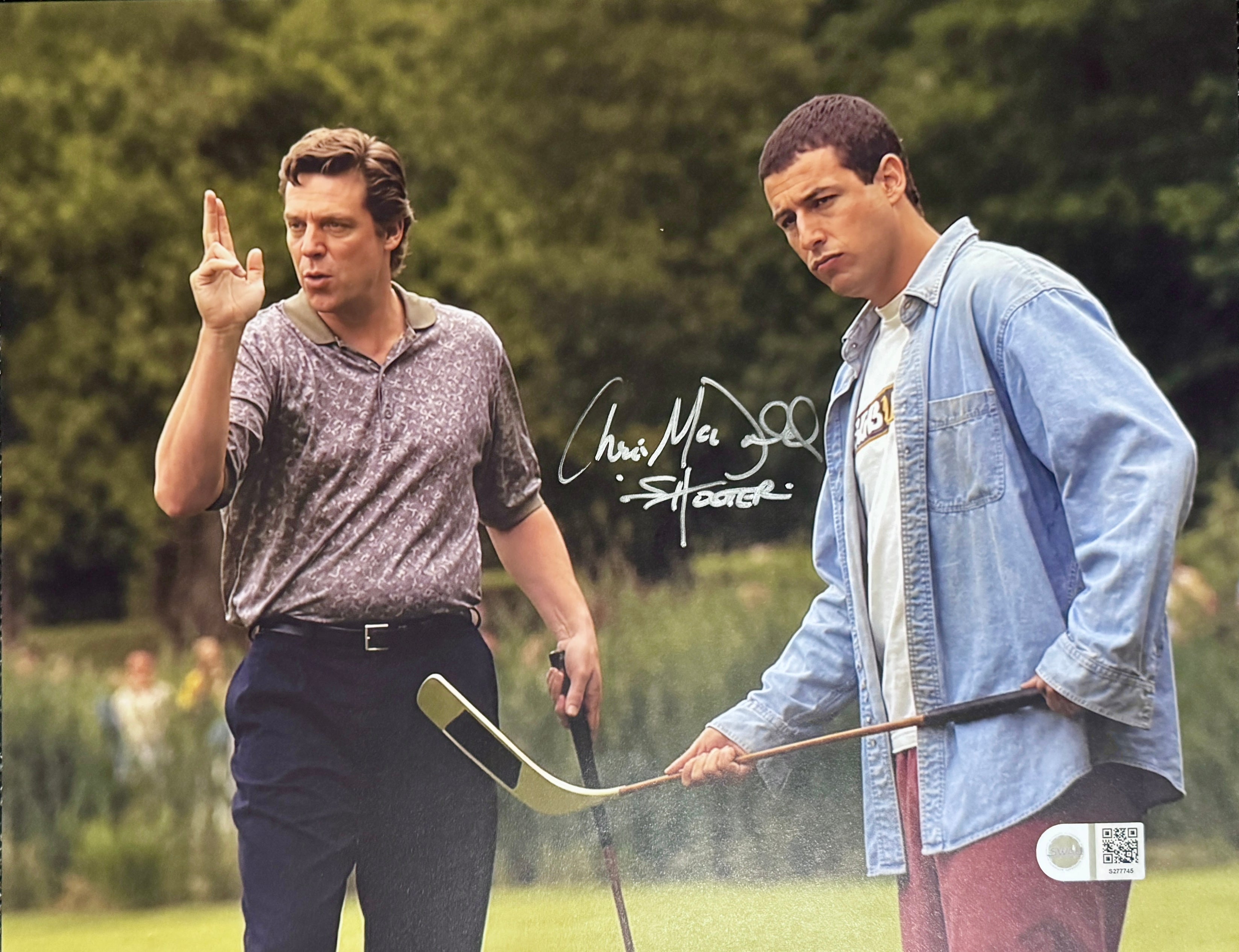 Christopher McDonald, "Shooter McGavin" Autographed 11 x 14 photo, Prime Time Sports & Framing SOA