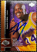 Shaquille O'Neal Autographed 1996 Upper Deck Card, LA Lakers, SWAU SOA