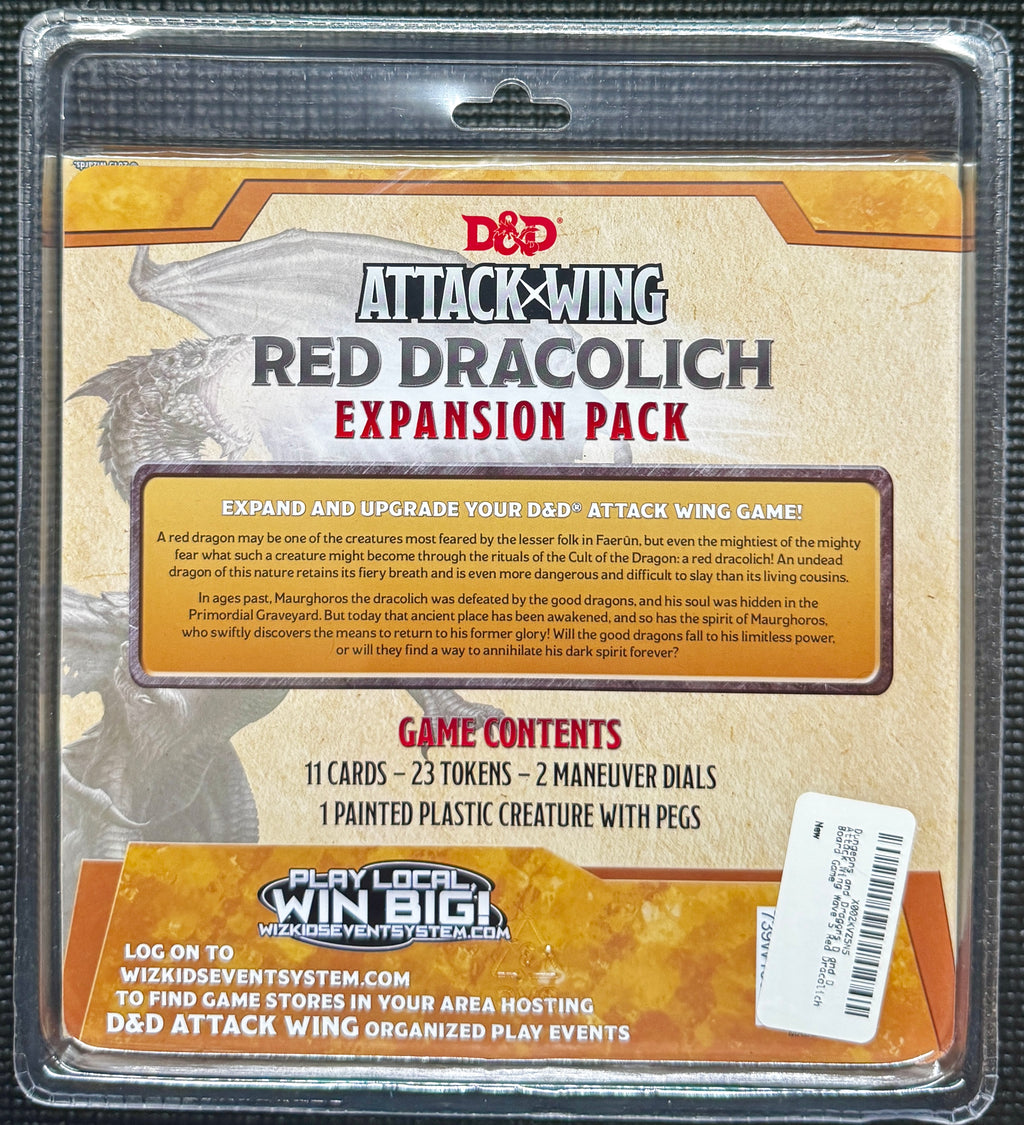 Dungeons & Dragons Attack Wing Red Dracolich Expansion Pack