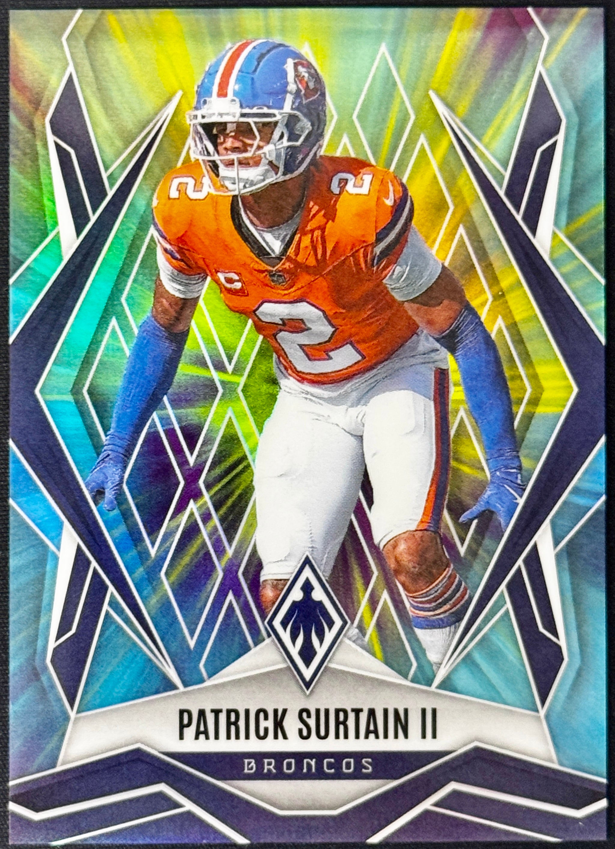 2025 Panini NFL Phoenix Patrick Surtain COLORBURST PARALLEL Card 4/10