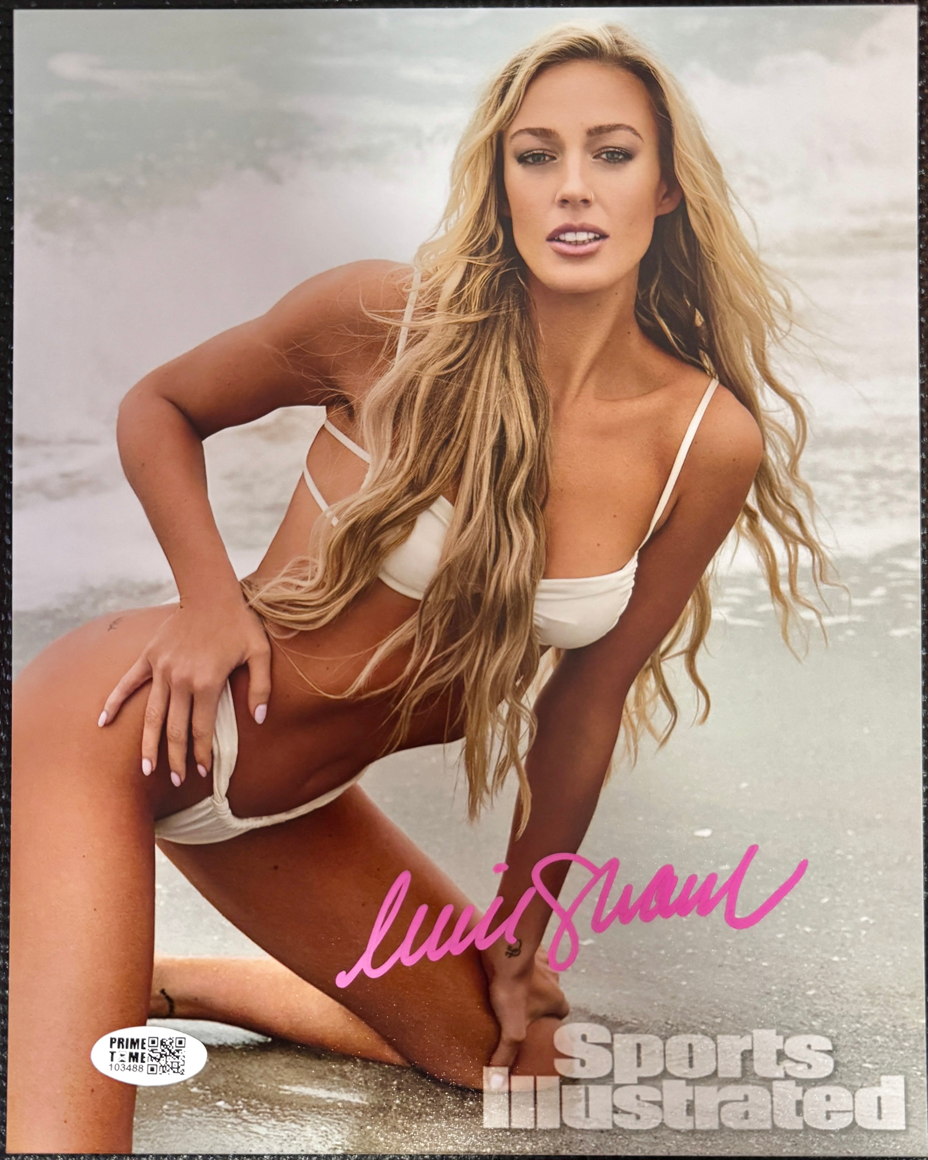 Sophie Cunningham Autographed 8 x 10 SI photo, Primetime SOA