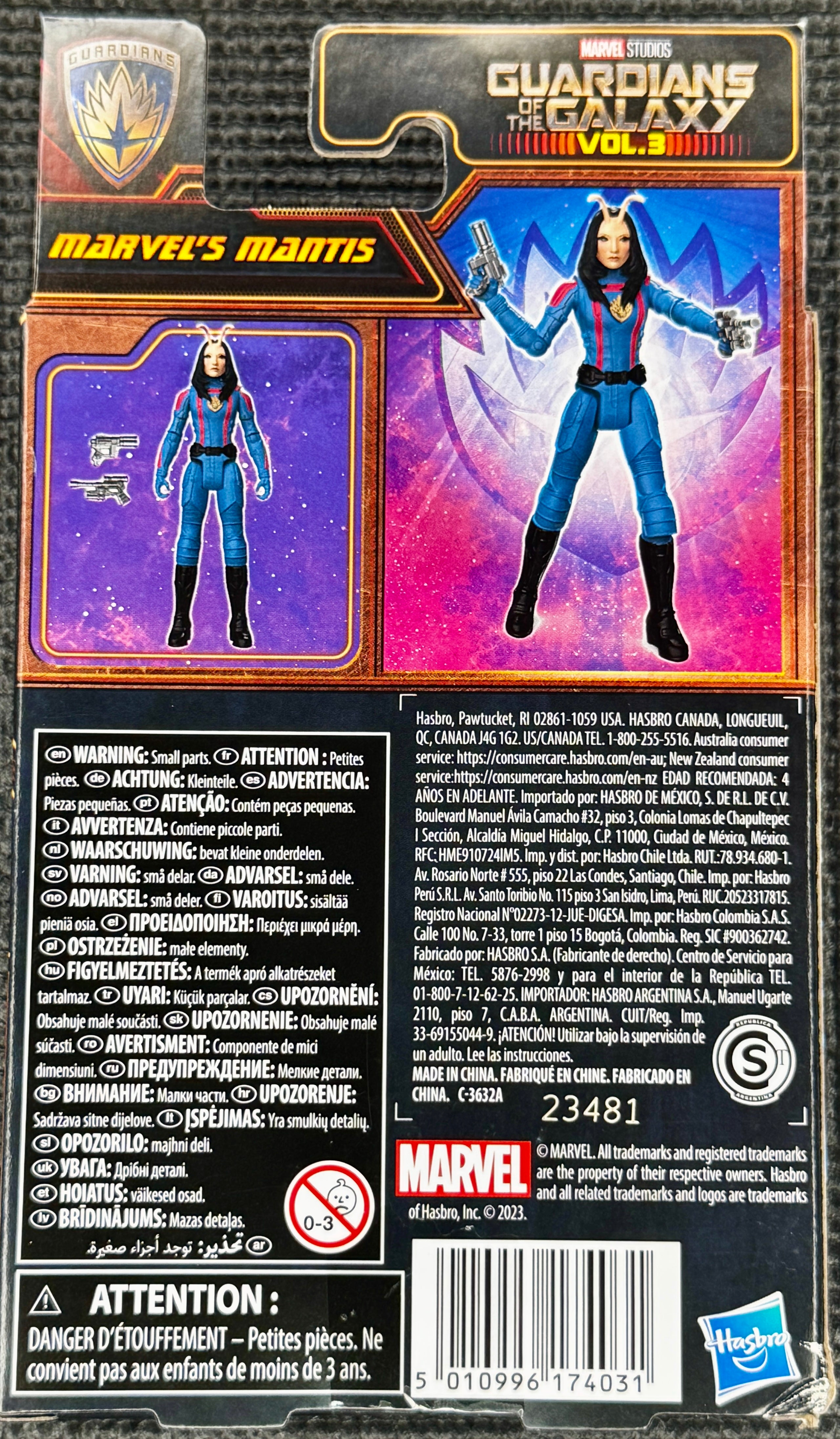Marvel Studios - Guardians of the Galaxy Series 3 Action Figures (Mantis) - Hasbro Epic Hero Series (4in) (Copy) (Copy)