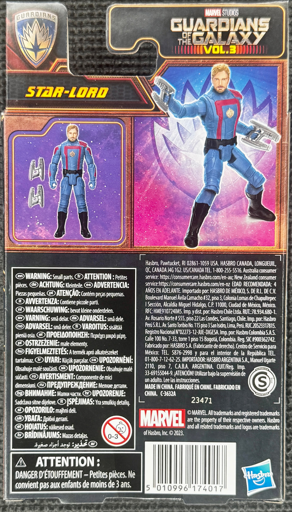 Marvel Studios - Guardians of the Galaxy Series 3 Action Figures (Star Lord) - Hasbro Epic Hero Series (4in) (Copy) (Copy) (Copy)