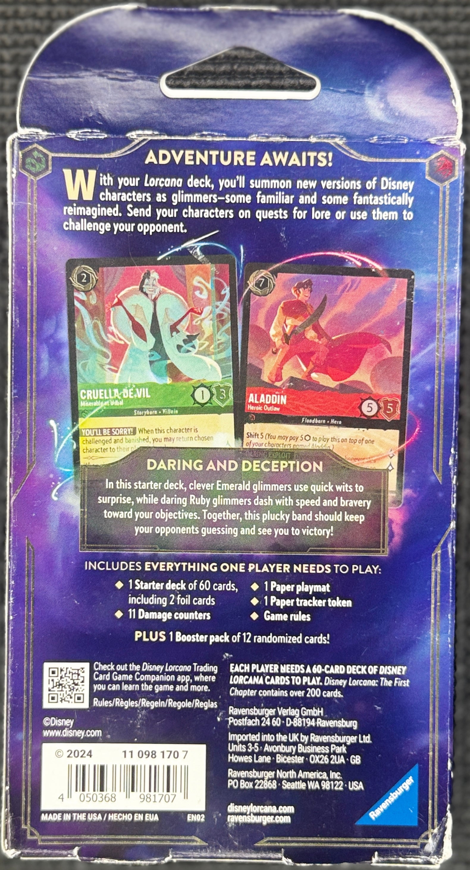 Lorcana Starter Deck - First Chapter
