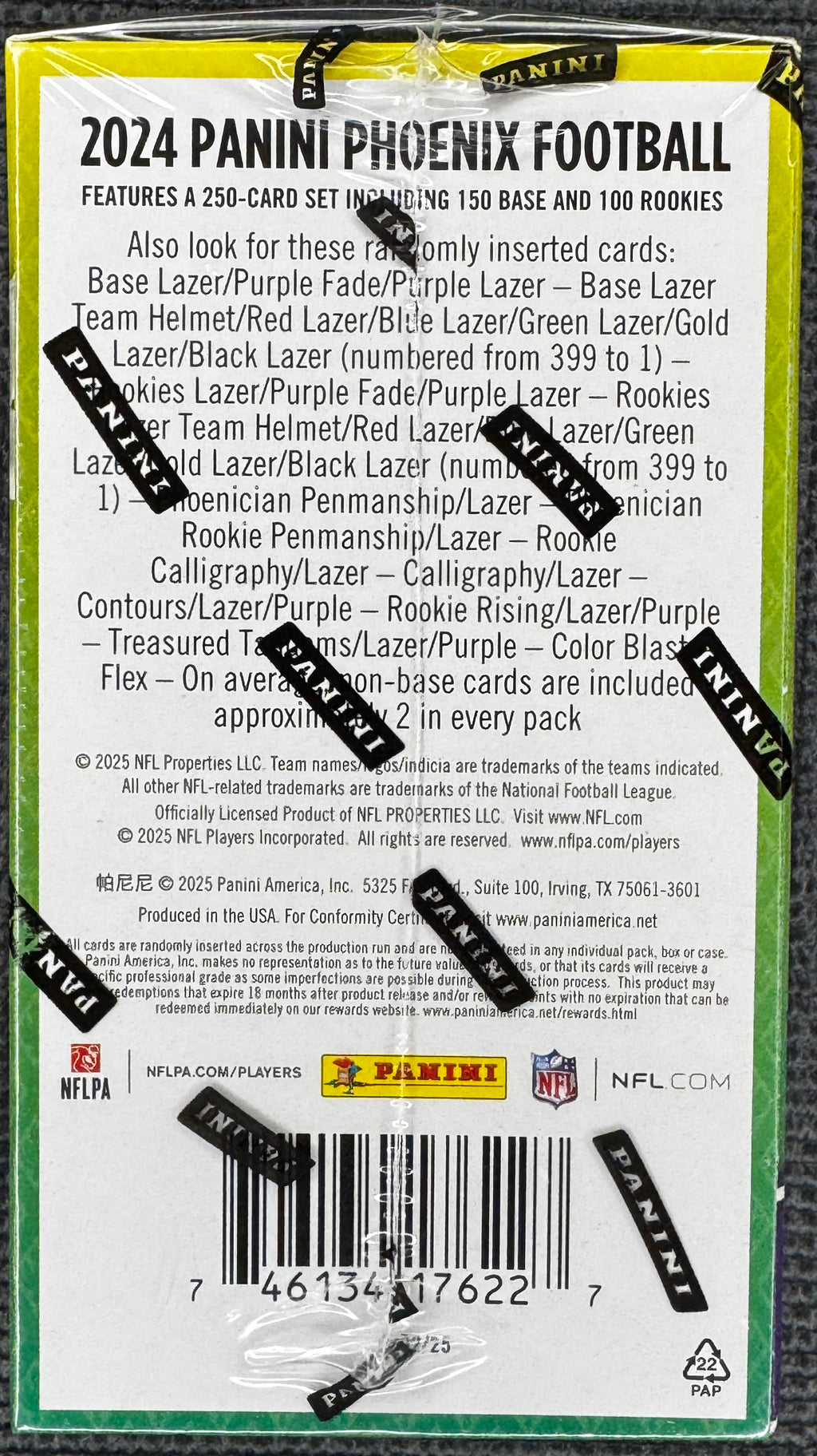 2024 Panini Phoenix Football Blaster Box