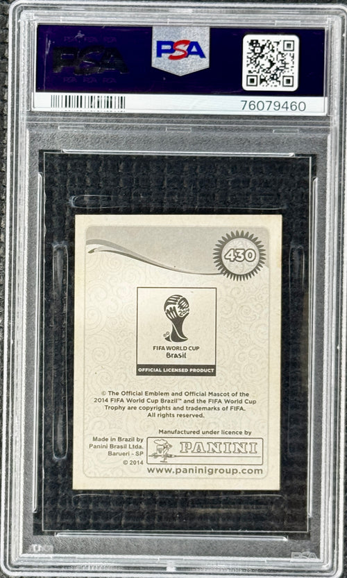 2014 Panini World Cup Lionel Messi Stickers # 430 PSA 6