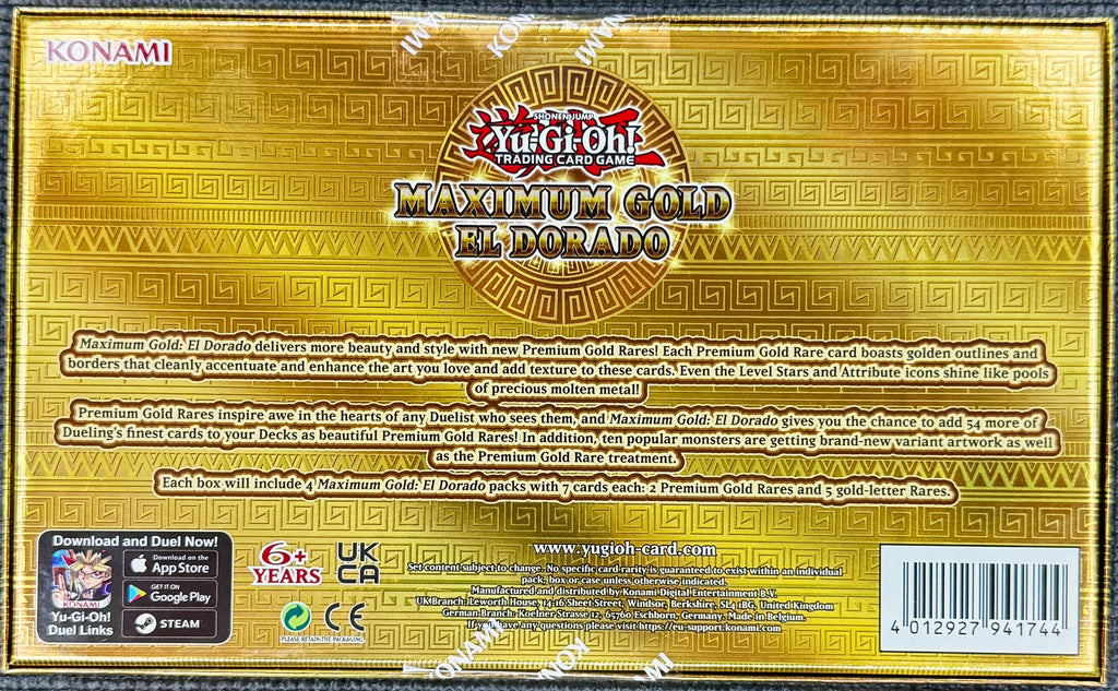 YU-GI-OH Maximum Gold El Dorado