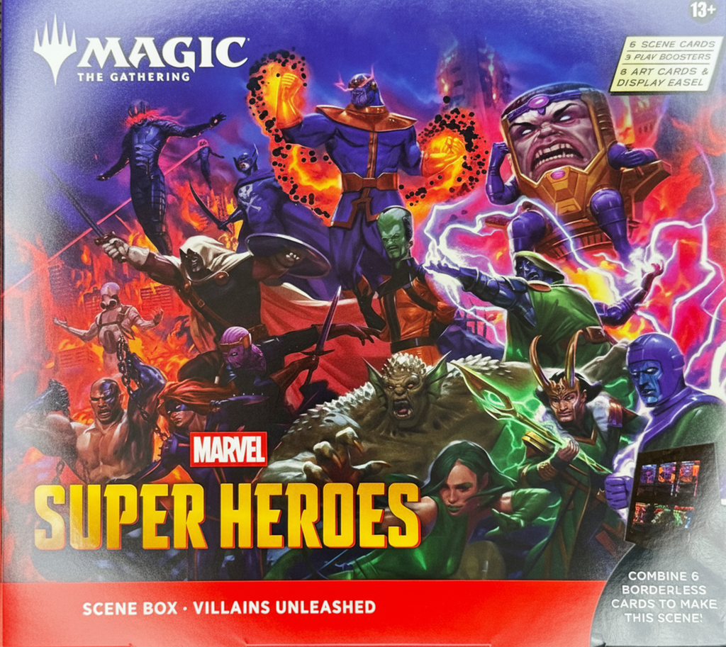 Magic The Gathering Marvel Super Hero's Scene Box - Villains Unleashed