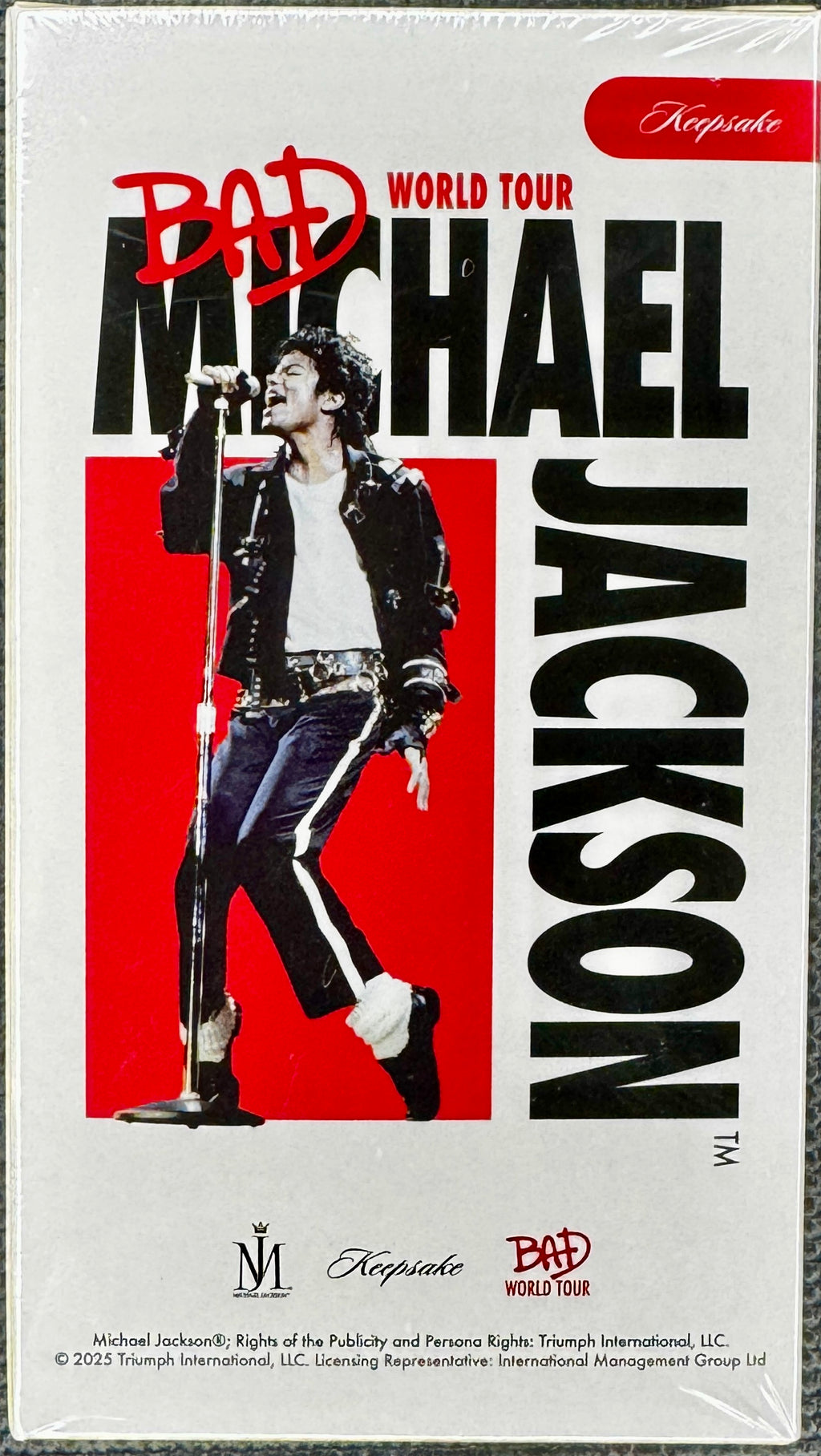 Michael Jackson Bad World Tour Blaster Box by Keepsake