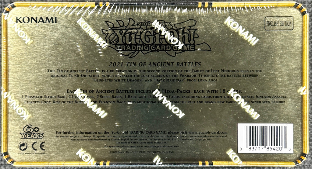 Yu-Gi-Oh 2021 Tin Of Ancient Battles