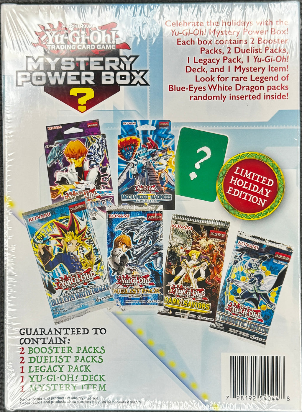 Yu-Gi-Oh! Mystery Power Box Limited Holiday Edition