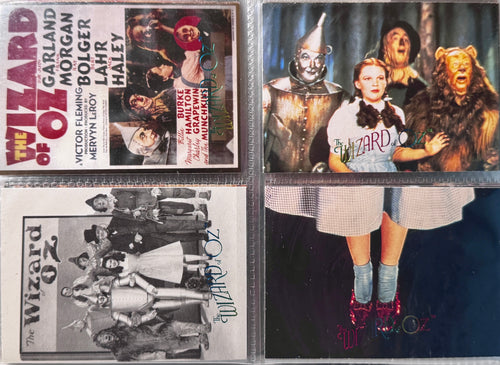 1996 The Wizard of Oz Collector 72 Foil Stamped Card Collector Set