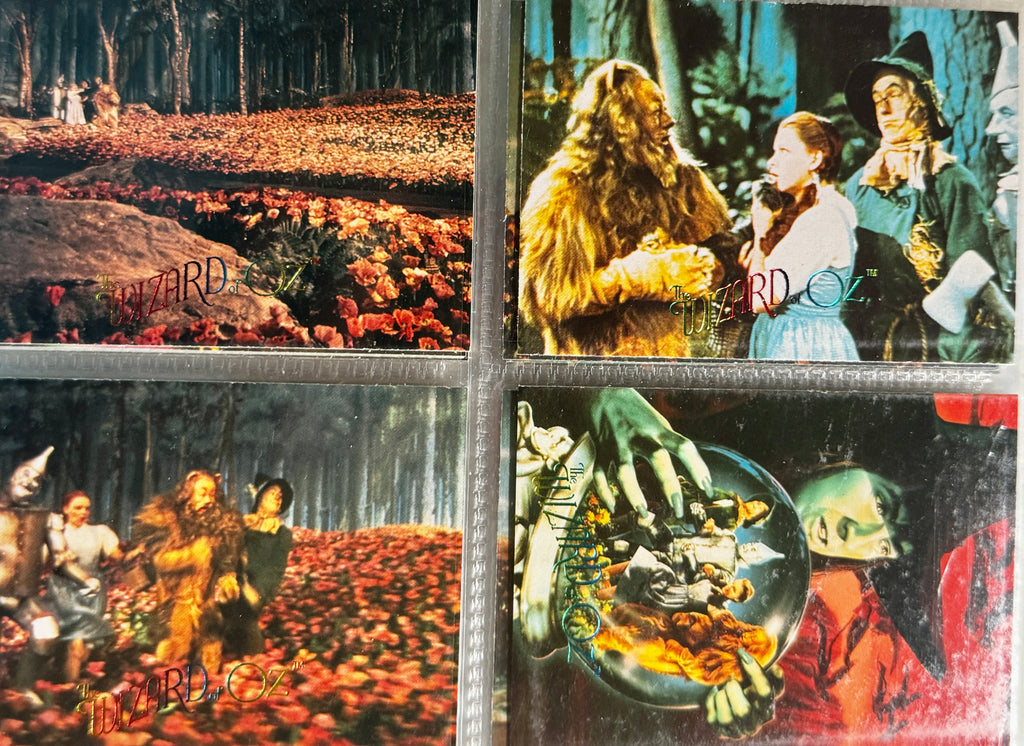 1996 The Wizard of Oz Collector 72 Foil Stamped Card Collector Set
