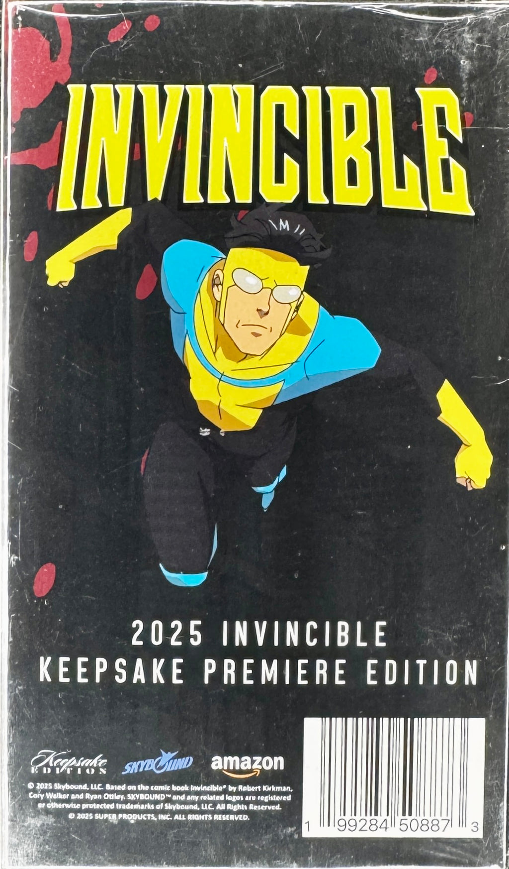 2025 Invincible Season 1 Keepsake Premiere Blaster 8 Pack Box