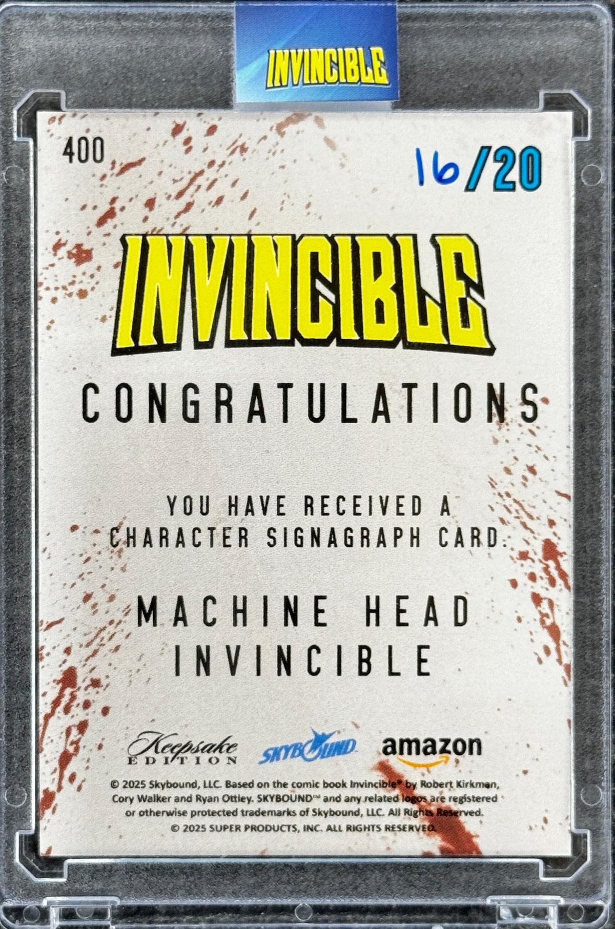 Invincible SDCC 2025 Keepsake Edition