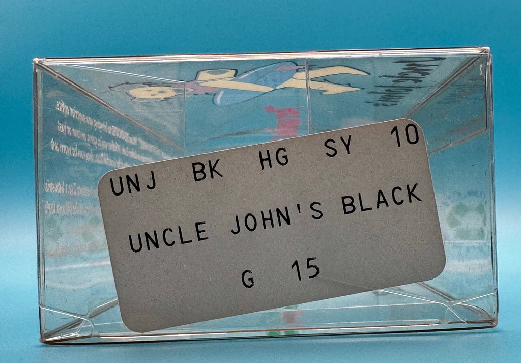 1995 Eyes of the World Uncle John Black Great full Dead Sunglasses (New) (NOS) Vintage