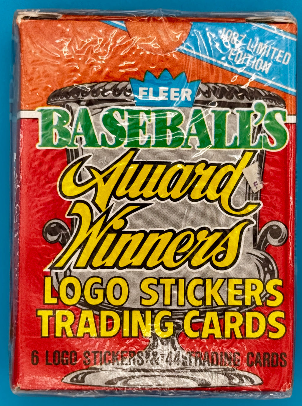 1987 Fleer Ultra Baseball's Award Winners Sealed Pack