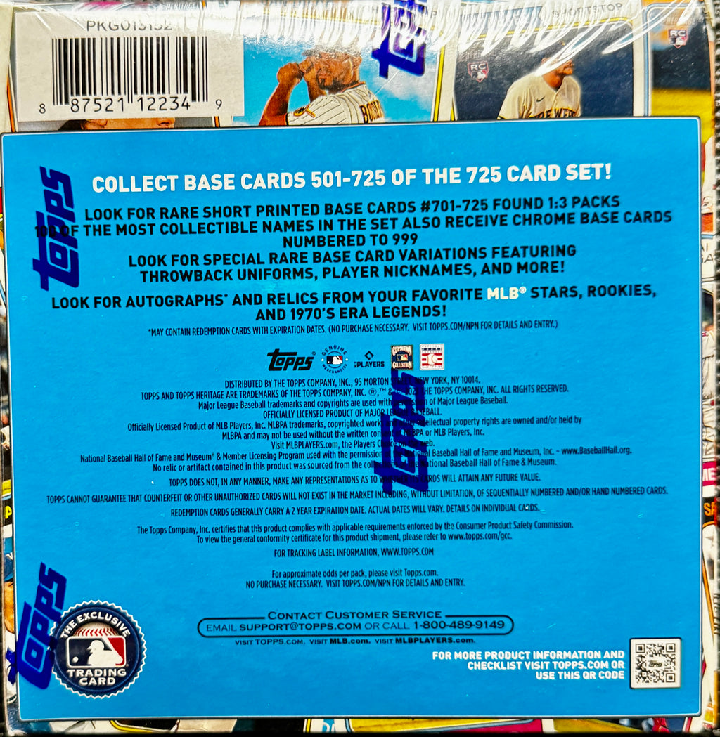 2023 Topps Heritage Baseball Mega
