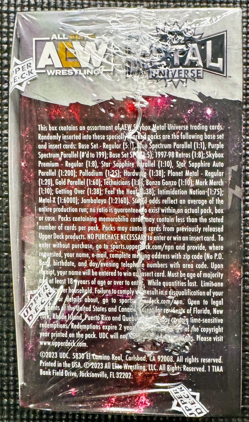 2023 Upper Deck AEW Metal Universe Blaster Box