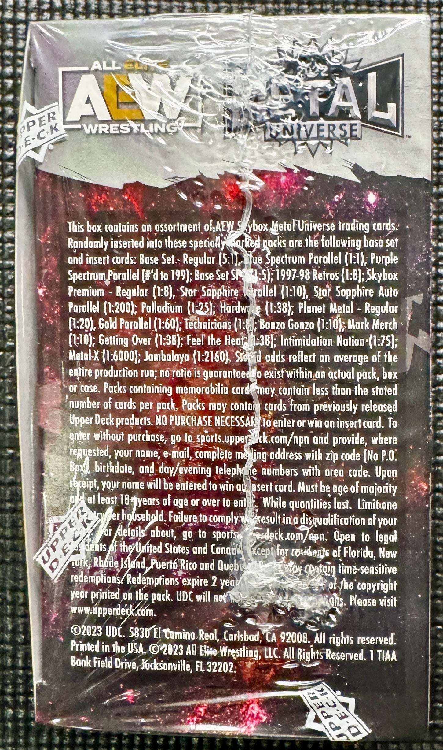 2023 Upper Deck AEW Metal Universe Blaster Box