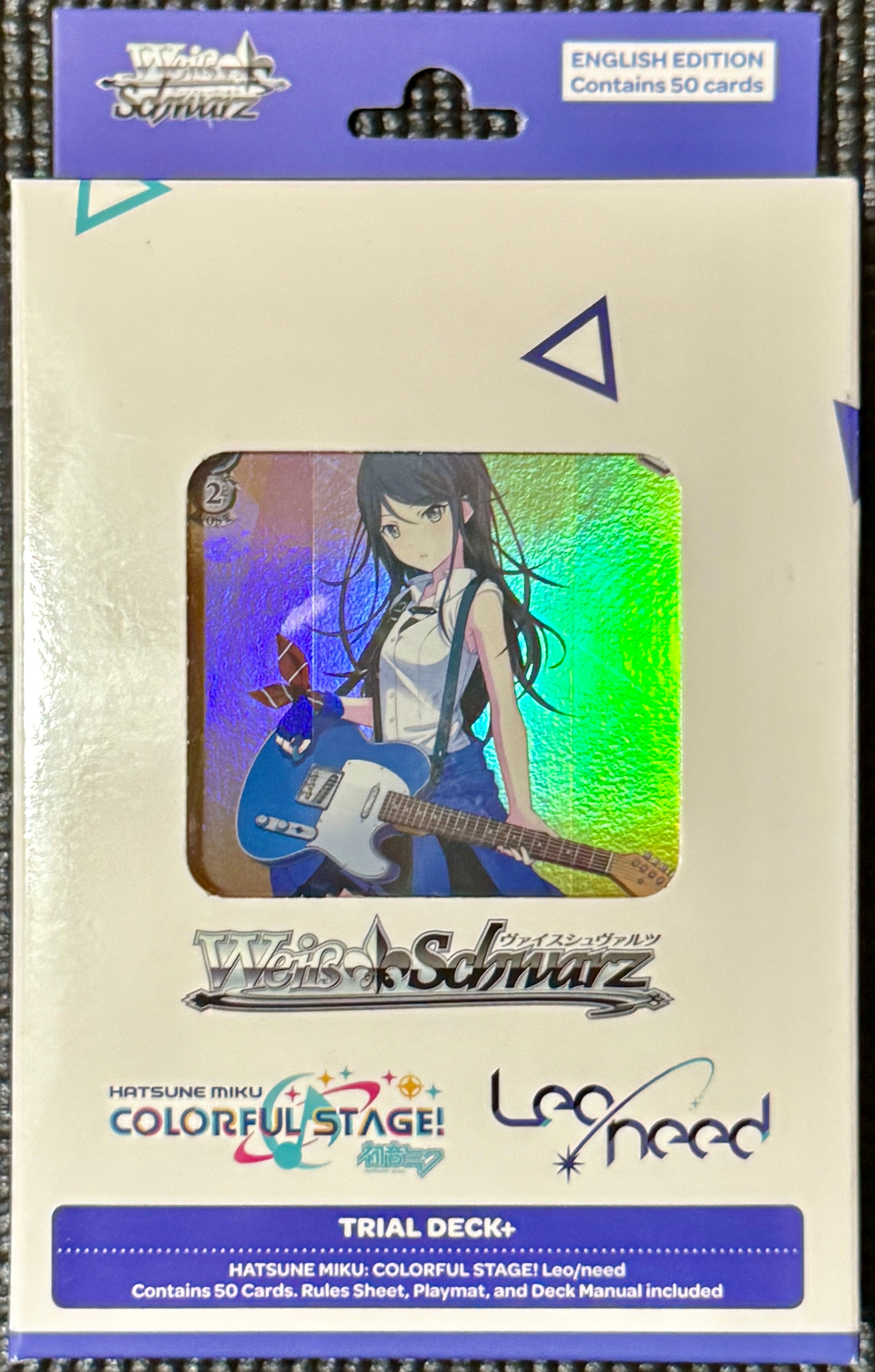 Weiß Schwarz Hatsune Miku Colorful Stage, Leo/Need Trial Deck (Purple)